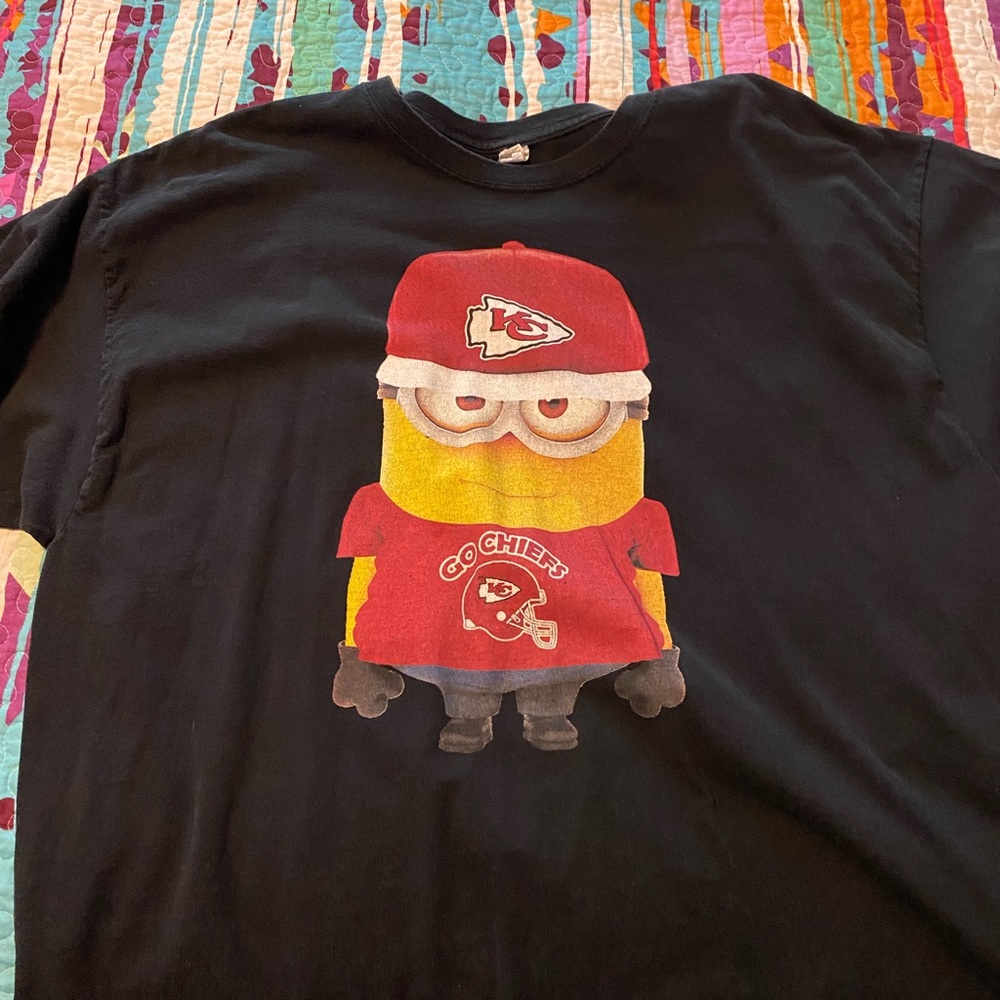 KC Chiefs Minions TShirt